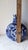 Ceramic Classic Blue and White Porcelain Round Vase Intricate Hand-Painted For Sale - Image 7 of 11