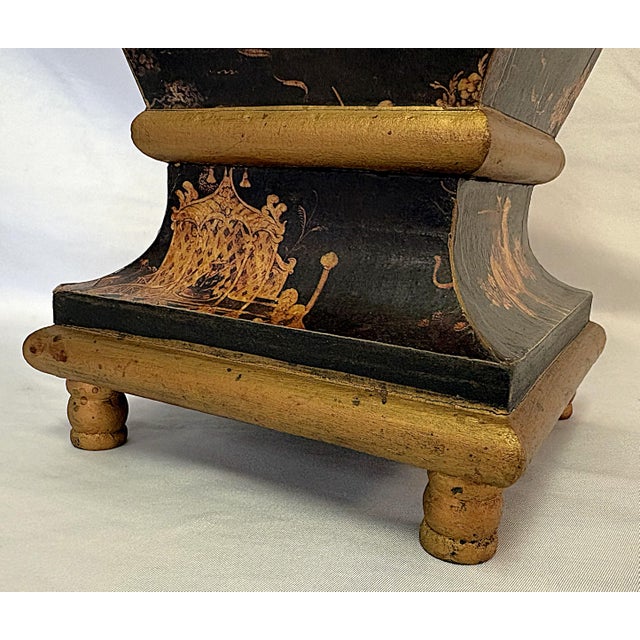 Vintage Chinoiserie Cache Pot For Sale - Image 9 of 11