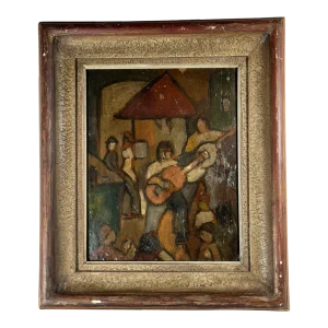 George Rouault Studio Fauvism Oil Painting on Paper on Board
