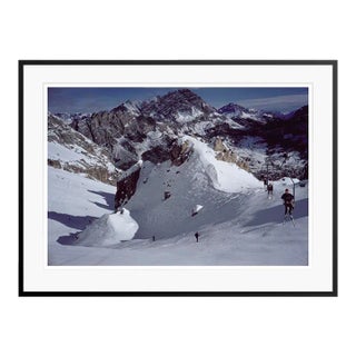 Cortina D’Ampezzo 1962 by Slim Aarons Black Framed C-Print For Sale