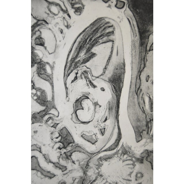 Italian Vintage Etching with Aquatint circa 1977 For Sale - Image 3 of 8