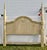 Vintage Wood King Headboard Venetian Poster Carved Cream Off White Provincial For Sale - Image 11 of 13