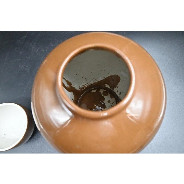 Ceramic Chinese Monochrome Porcelain Potiche For Sale - Image 7 of 8