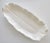 Large Ceramic Banana Leaf Serving Platter Lotus White by Metlox Usa For Sale - Image 12 of 15