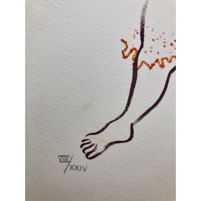 William Gropper William Gropper, Women, Dishes, Shtetl Americana Judaica Lithograph WPA Social Realist Artist For Sale - Image 4 of 6