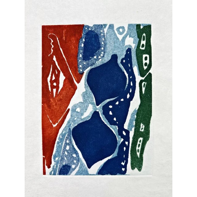 Ernst Wilhelm Nay Berlin 1902 - 1968 Cologne untitled, 1966 Original aquatint etching Printed by George Visat, Paris Sheet...