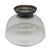 Metal Vintage Frank M. Whiting & Co. 4 1/4” Glass Candy Bowl Decorative Gadroon Ribbed Pattern Sterling Silver Base For Sale - Image 7 of 10