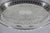 Metal Small Vintage Oval Silver Tray For Sale - Image 7 of 8