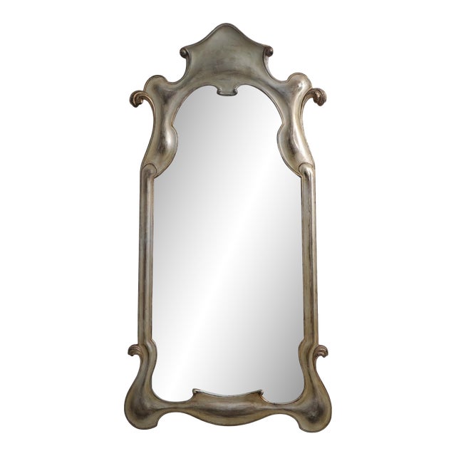 Friedman Brothers Vintage Art Nouveau Silver Mirror For Sale