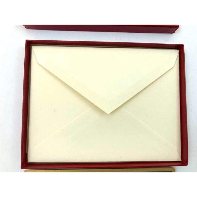 Paper Cartier Iconic Panther Design Card and Envelope Set Luxury Stationery For Sale - Image 7 of 10
