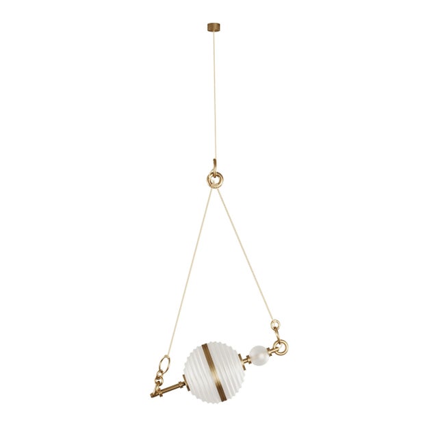 Not Yet Made - Made To Order Saturn Pendant Lamp from Creativemary For Sale - Image 5 of 5