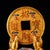 Metal Vintage Cloisonne Enamel Crab & Coin Sculpture – 9.8" Auspicious Wealth Figure For Sale - Image 7 of 9