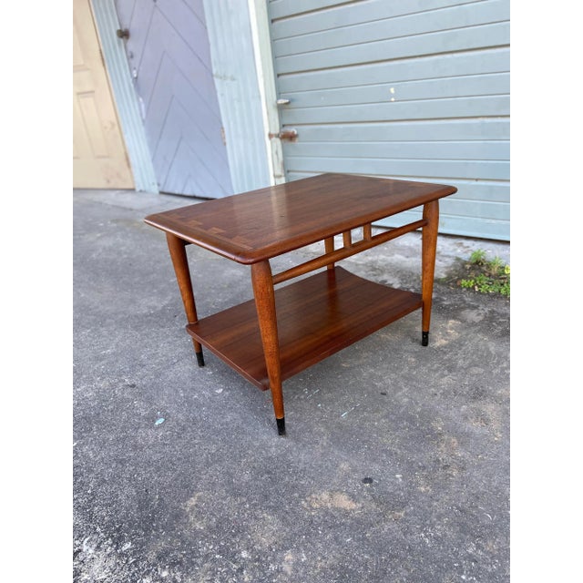 Mid 20th Century Lane Acclaim Side Table With Bottom Shelf For Sale - Image 12 of 13