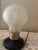 Ikea Vintage Ikea Postmodern Blinda B9818 Frosted Glass Light Bulb Table Lamp For Sale - Image 4 of 6