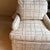 Pair of Down Filled Club Chairs and Ottoman For Sale In Washington DC - Image 6 of 9