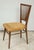 1940s Set of 4 Italian Cerused Oak Chairs With Rushed Seats For Sale - Image 5 of 12