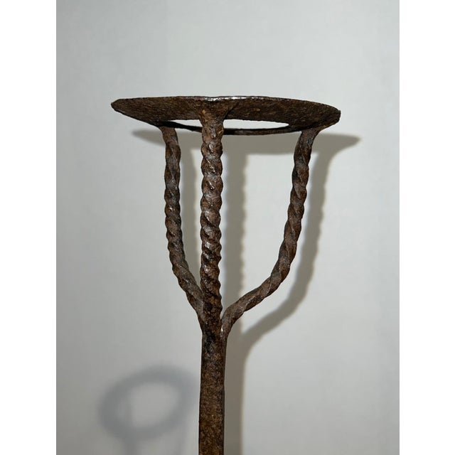 Mid 18th Century Wrought Iron Andrions, French- a Pair For Sale - Image 6 of 12