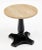 Travertine Topped Vintage Side Table For Sale - Image 4 of 11