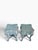 Pair of Ming Style Faux Jade Chinese Side Tables For Sale In Los Angeles - Image 6 of 7