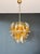 Vintage Italian Murano Chandelier with 41 Rondini Amber Glass, 1990s For Sale - Image 14 of 18