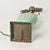 Celadon Antique Celadon Glazed Ceramic Urn Lamp With Bronze Base For Sale - Image 8 of 18
