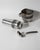 This vintage pewter cocktail set from the 1960s is a refined barware ensemble featuring a cocktail shaker with an...