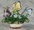 1950s 1950s Capodimante Porcelain Floral Basket For Sale - Image 5 of 6