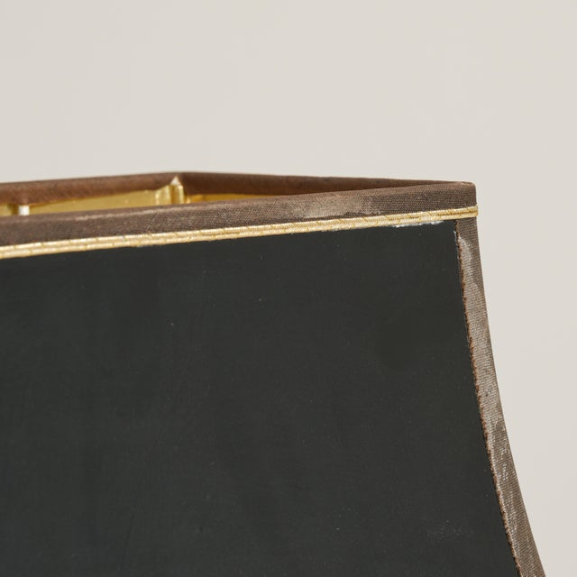 20th Century Regency Brass Pharaoh Table Lamp For Sale - Image 14 of 17