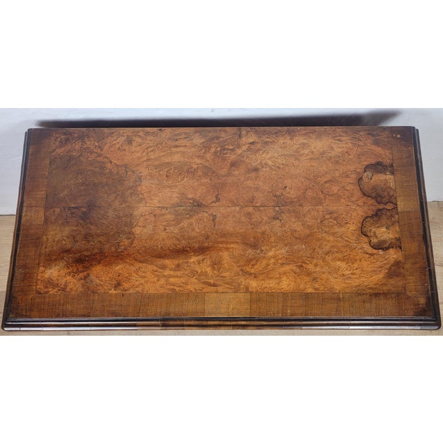 1920s Vintage Walnut Writing Desk, 1700s For Sale - Image 5 of 17
