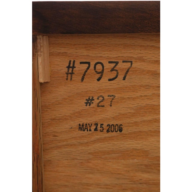 Stickley Regency Style Cherry Slide Open Top Server For Sale - Image 18 of 18