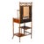 Just in this striking piece of 19th-century English Aesthetic Movements considered more like a mirrored hall stand, it...