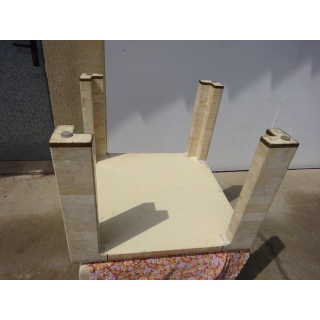 Vintage Stone Marquetry Living Room Table, 1950s For Sale - Image 16 of 18