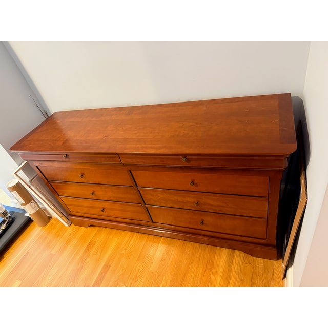 Louis Phillippe 8 Drawer Dresser From Grange For Sale In Washington DC - Image 6 of 7