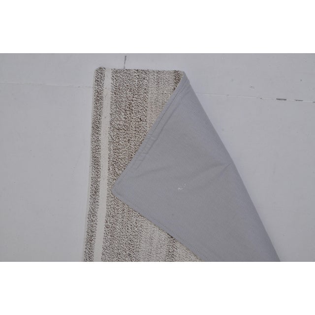 Turkish 1950s Decorative Anatolian Stripe Kilim Runner For Sale - Image 3 of 10