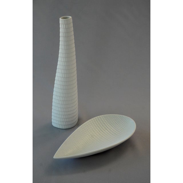 Ceramic Reptile Vase 262 & Bowl 283 by Stig Lindberg for Gustavsberg, Sweden, 1953, Set of 2 For Sale - Image 7 of 7