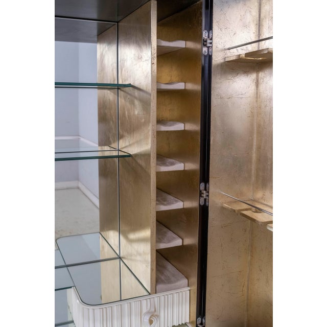 1990s Christopher Guy Chez Harrods French Art Nouveau Bar Cabinet For Sale - Image 5 of 18