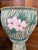 1940s Art Nouveau-Style Floral Jardinière on Pedestal For Sale In Los Angeles - Image 6 of 8