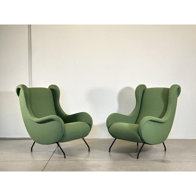 Set of Lounge Chairs in the style of Marco Zanuso, 1950s For Sale - Image 18 of 18