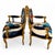 Set of Louis XV Style Gilt Armchairs For Sale - Image 9 of 18