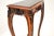Brown Antique Side Table with Carved Marble Top, 1840 For Sale - Image 8 of 11