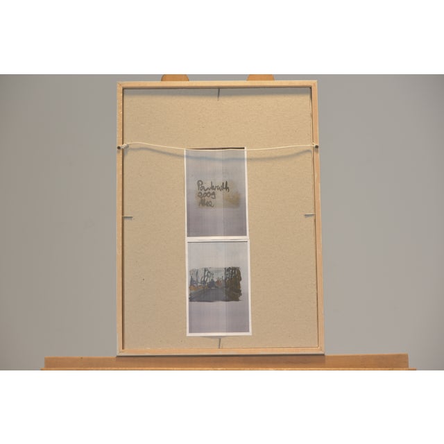 Contemporary Allee, Jochen Pankrath, 2009, Oil on Paper, Framed For Sale - Image 3 of 6