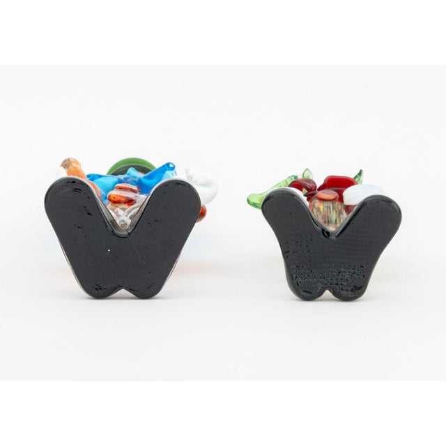 Murano Art Glass Clown Sculptures, 2 For Sale - Image 17 of 17