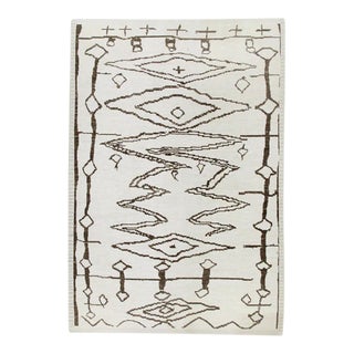 Early 21st Century Modern Handmade Tulu Rug 9'10" X 14'4" For Sale
