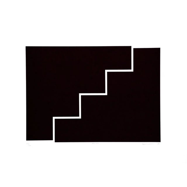 Saw - Original Lithograph by Nicola Carrino - 1970 ca. 1970 For Sale