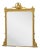 Antique Late Victorian Giltwood Mantel Mirror For Sale