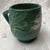 American Early 20th Century Roseville Peony Green Cup For Sale - Image 3 of 4