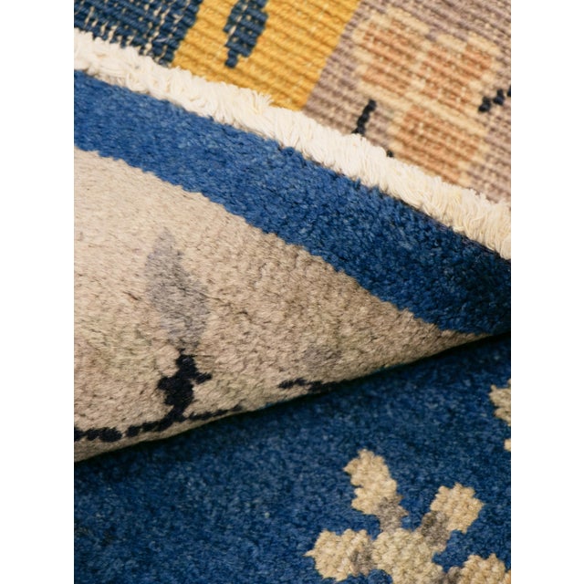 Antique Peking Wool Area Rug- 3'11'' X 5' 7'' For Sale - Image 4 of 4