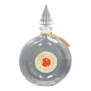 Vintage Guerlain Shalimar Cologne Perfume Bottle Collectible
