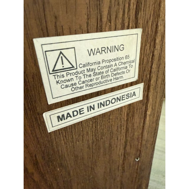 Brownstone Crawford Reclaimed Wood Night Stand For Sale - Image 4 of 12