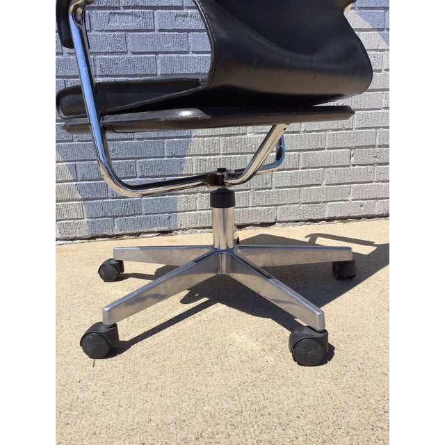 Metal Mid-Century Vintage Uno Dining Roller Dining Chair, Circa 1970s For Sale - Image 7 of 12